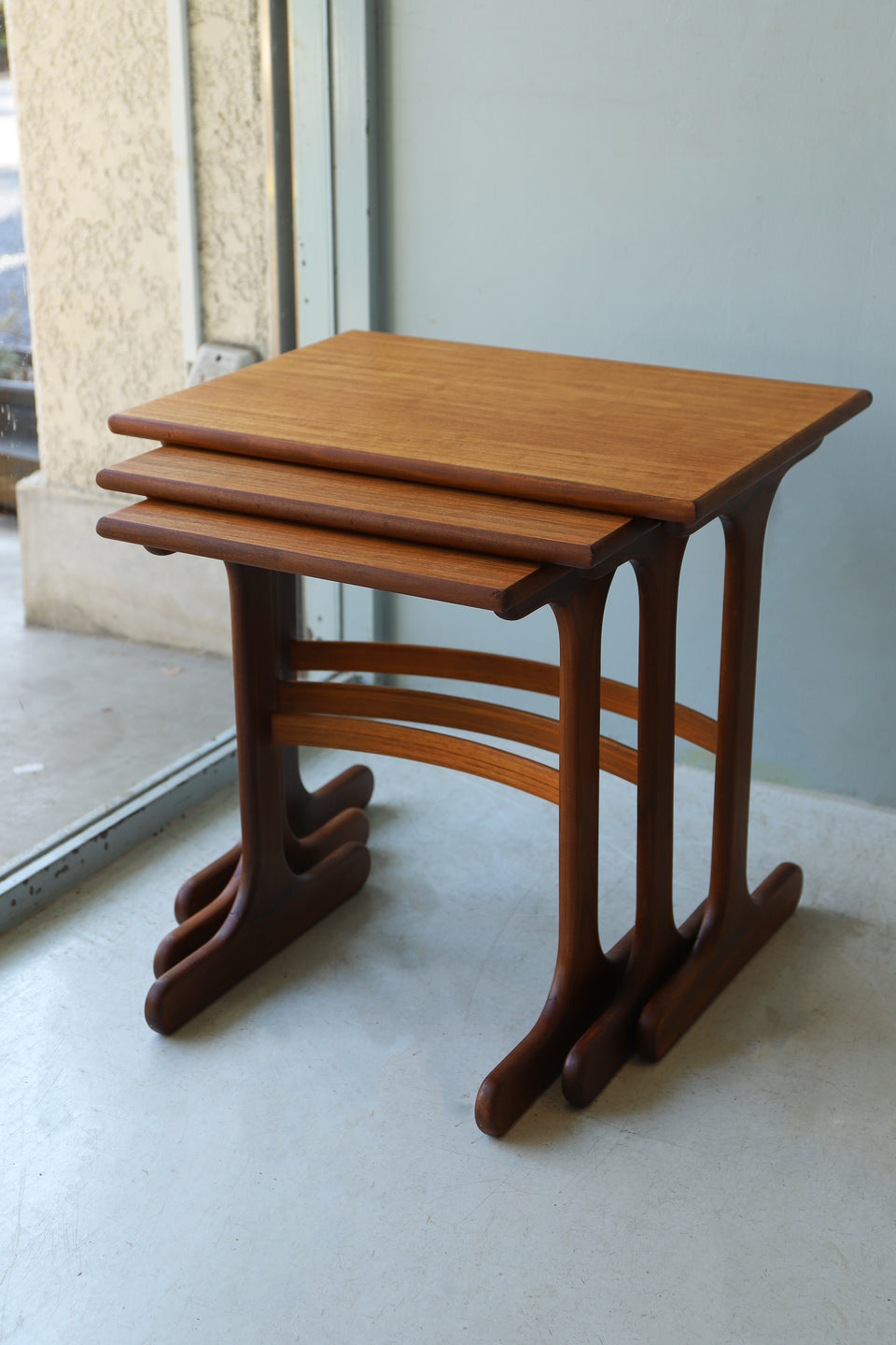 G-PLAN Nesting Table Fresco Victor Wilkins UK Vintage/イギリスヴィンテージ ジープラン ネストテーブル フレスコ サイドテーブル