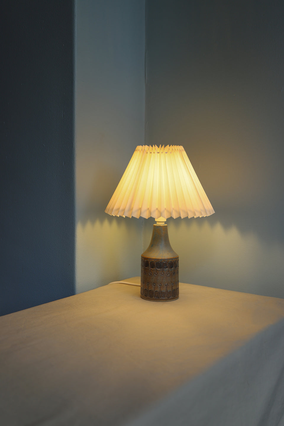 Swedish Vintage Alingsås keramik Table Lamp Ulla Winblad/スウェーデンヴィンテージ アリングソースケラミック テーブルランプ ウラ・ウィンブラッド 間接照明