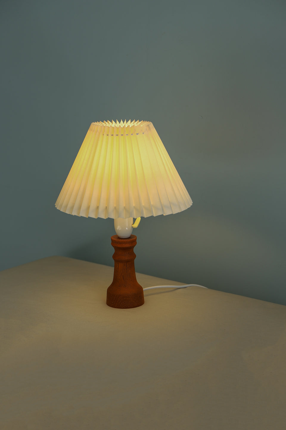 Small Table Lamp Danish Vintage Teakwood/デンマークヴィンテージ テーブルランプ 間接照明 チーク材 北欧インテリア