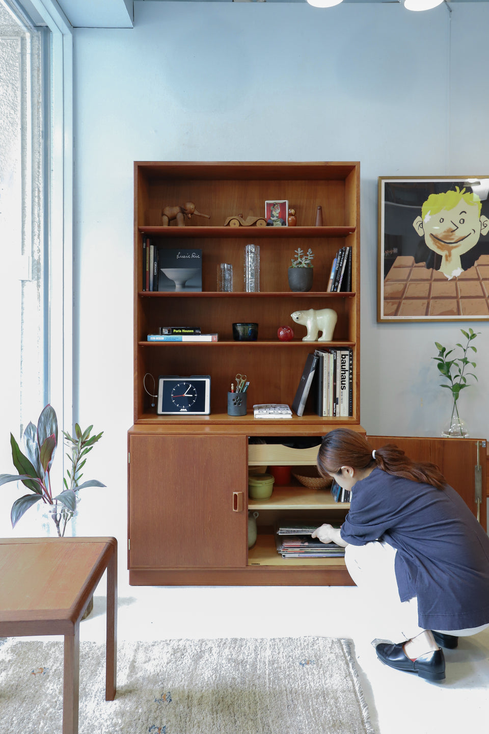 Børge Mogensen Book Case Cabinet Søborg Møbler/ボーエ・モーエンセン ブックケース キャビネット ソボーモブラー デンマーク 北欧ヴィンテージ 収納家具