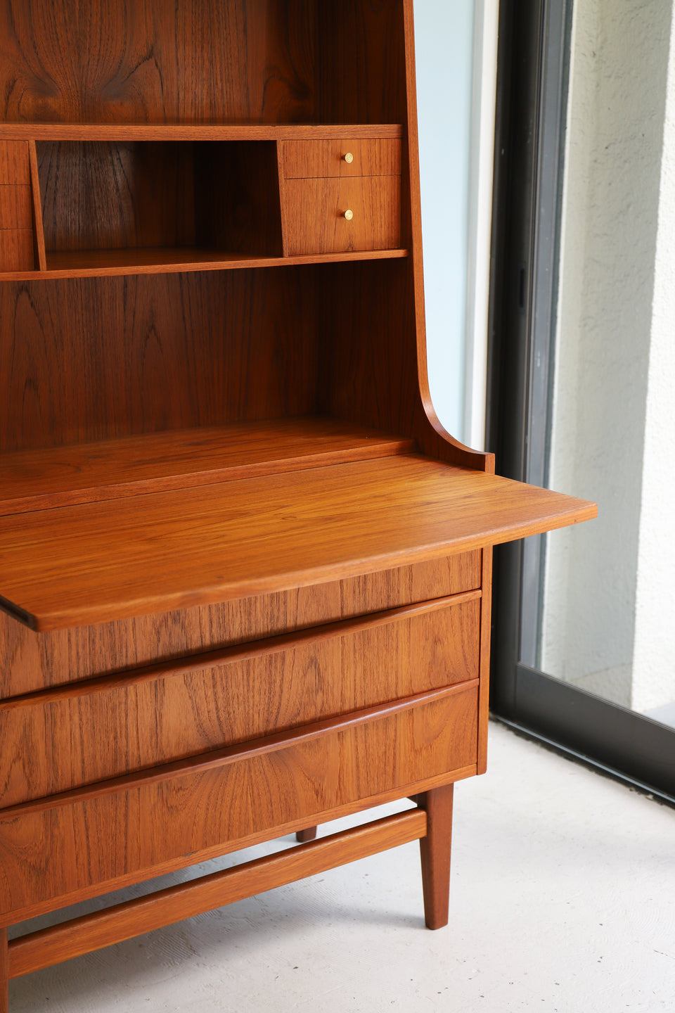 Writing Bureau Teakwood Danish Vintage/デンマークヴィンテージ ライティングビューロー 北欧家具