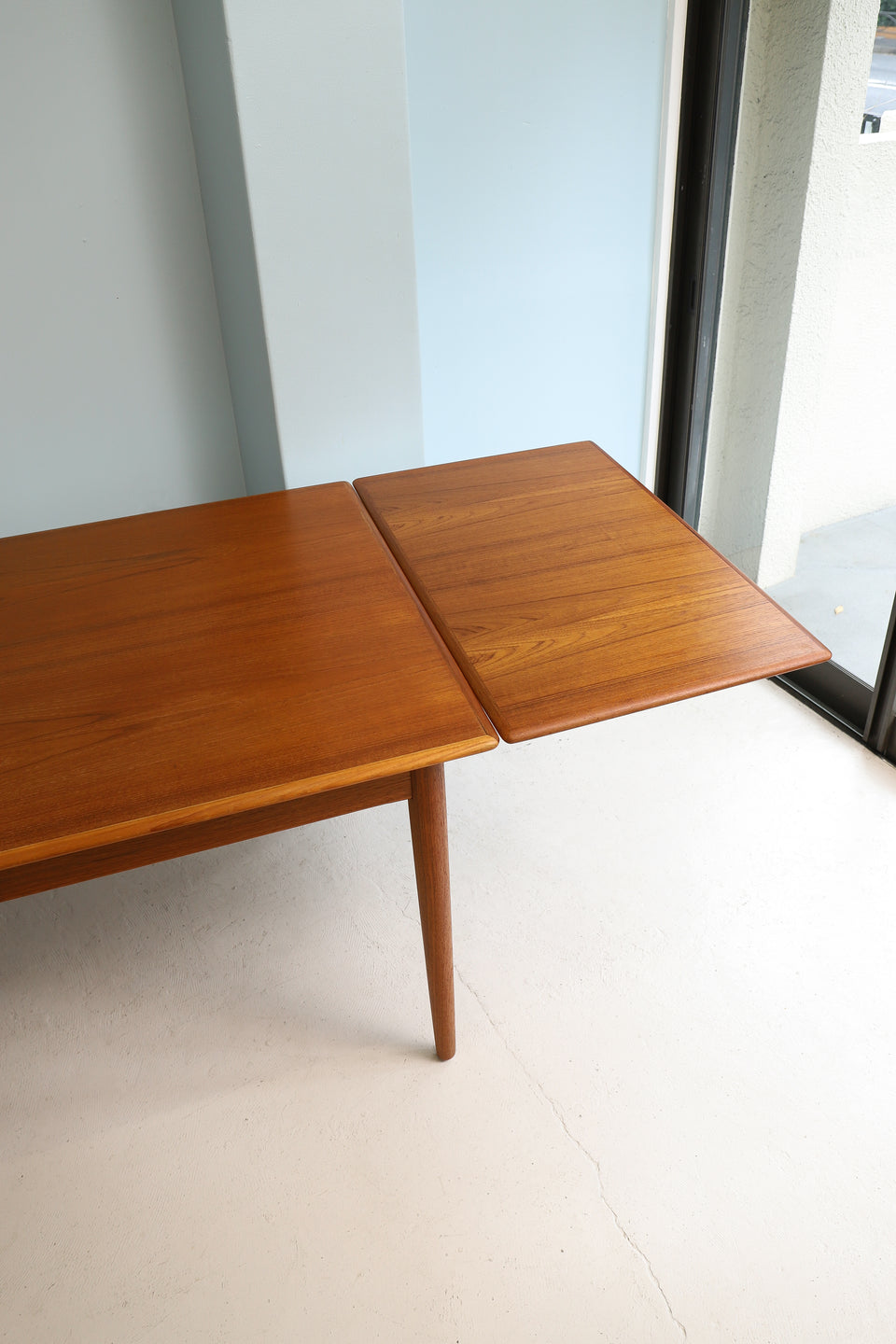 Danish Vintage Draw Leaf Extension Dining Table/デンマークヴィンテージ エクステンション ダイニングテーブル ドローリーフ 北欧家具