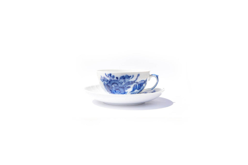 Royal Copenhagen Blue Flower Cup and Saucer/ロイヤルコペンハーゲン ブルーフラワー カップ&ソーサー カーブ 北欧食器