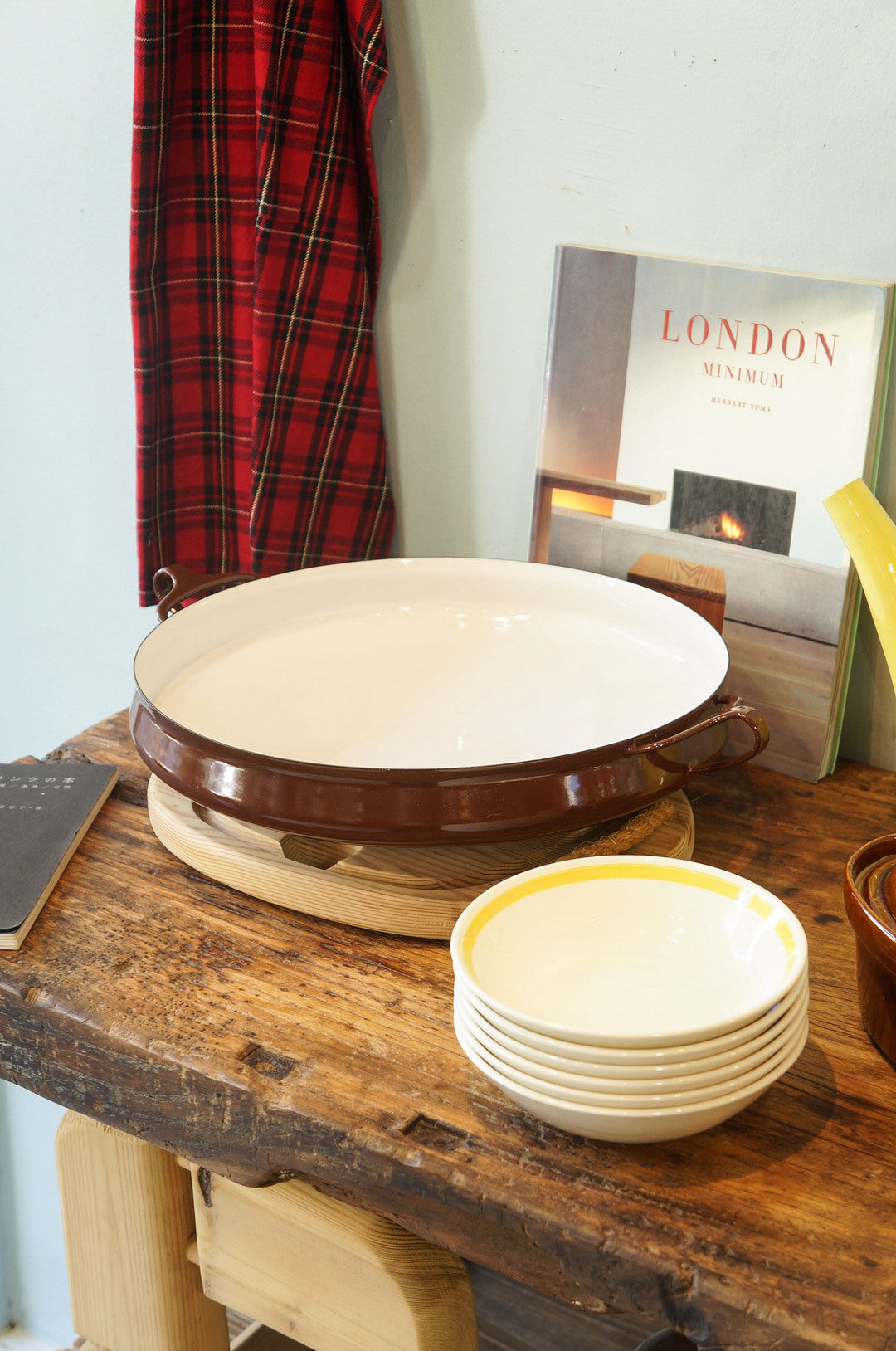ダンスク（DANSK）ヴィンテージコベンスタイル（ホーロー鍋）パエリア25cm Dansk Kobenstyle Vintage Paella Pan/ダンスク コベンスタイル