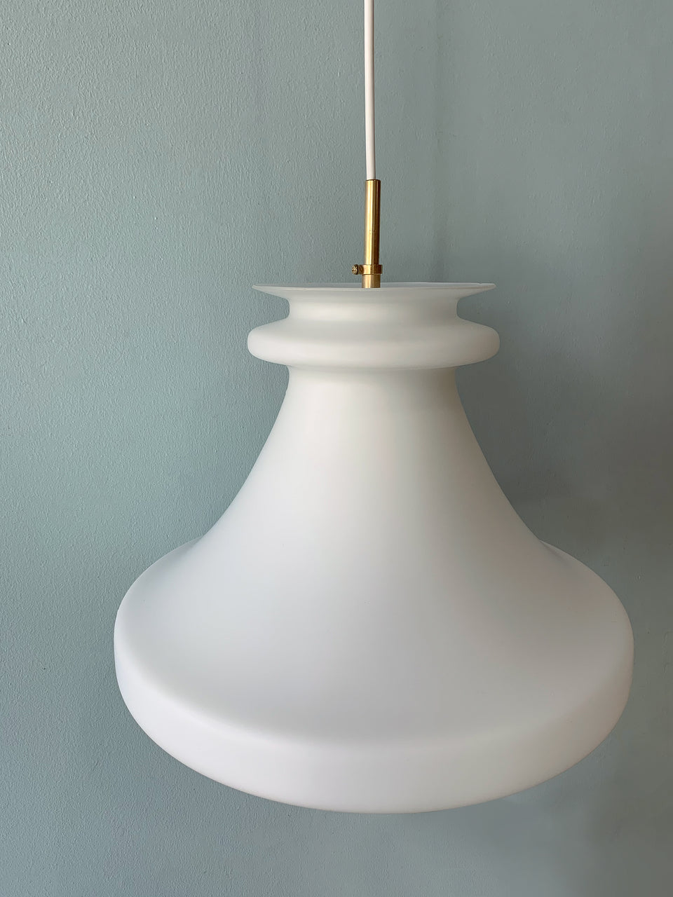 Frosted Glass Pendant Light Danish Vintage/デンマークヴィンテージ ペンダントライト フロストガラス 北欧インテリア