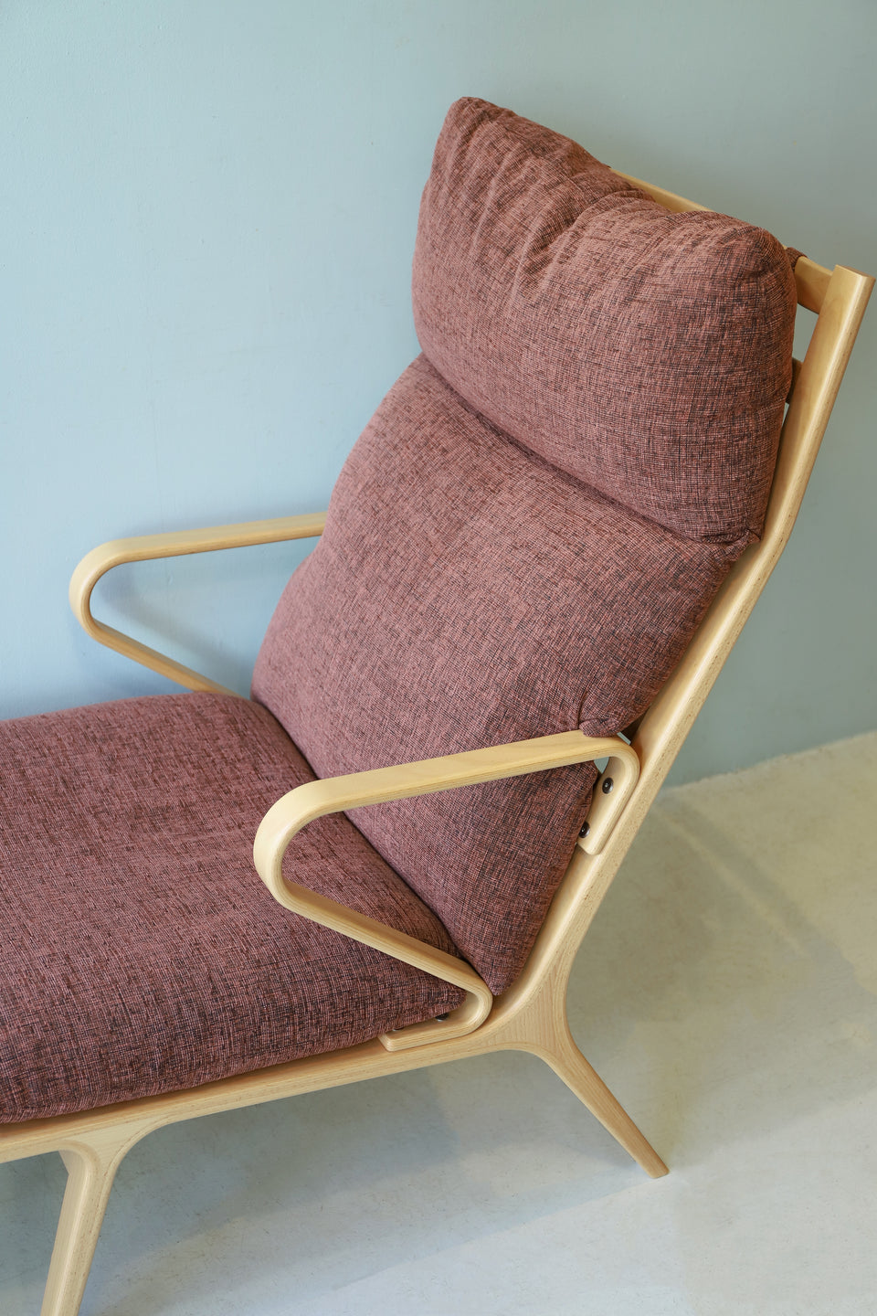 Tendo Easy Chair DAN series/天童木工 イージーチェア 1Pソファ オットマン ビーチ材