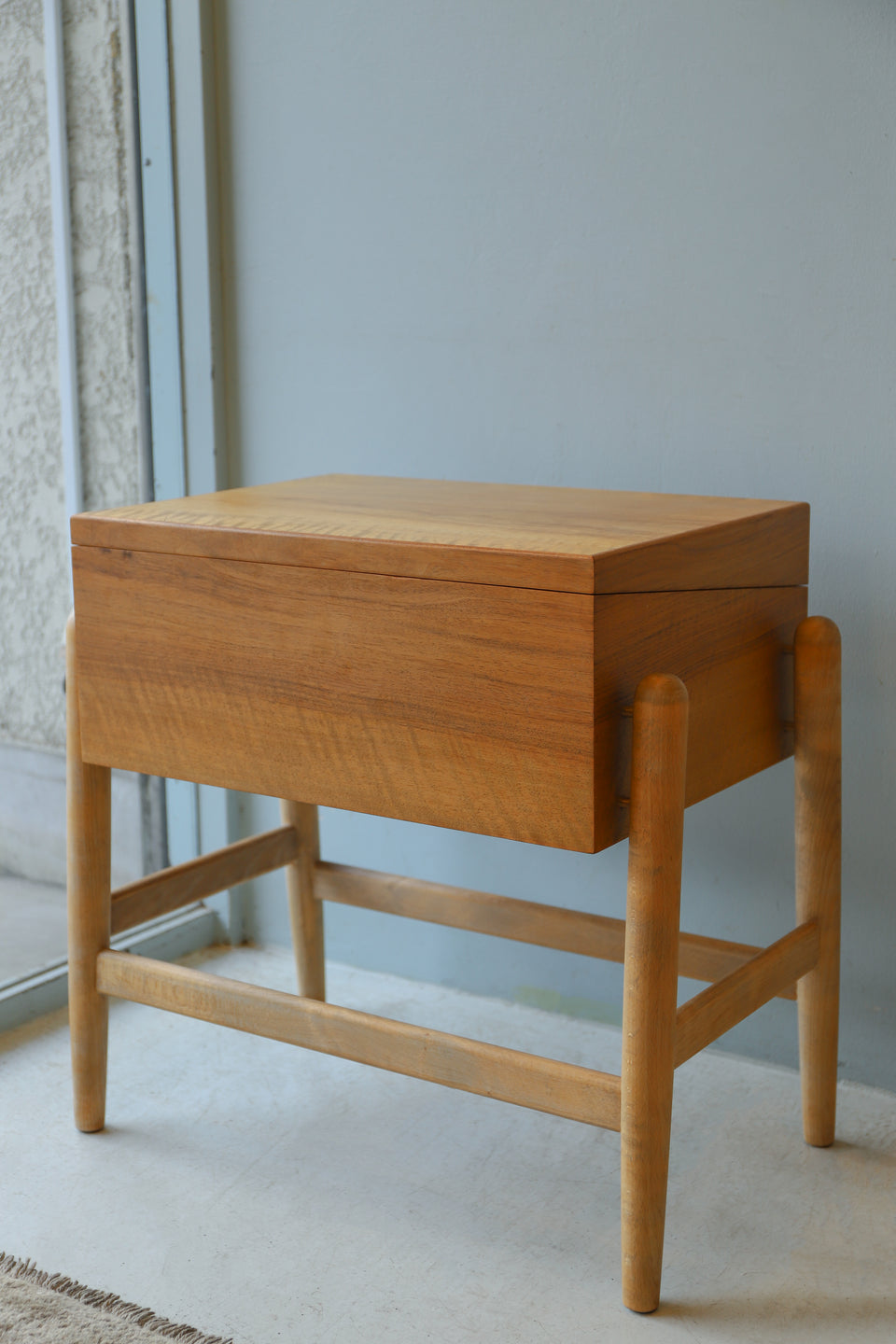 Sewing Box Table Danish Vintage/デンマークヴィンテージ ソーイングボックス テーブル 収納 北欧家具