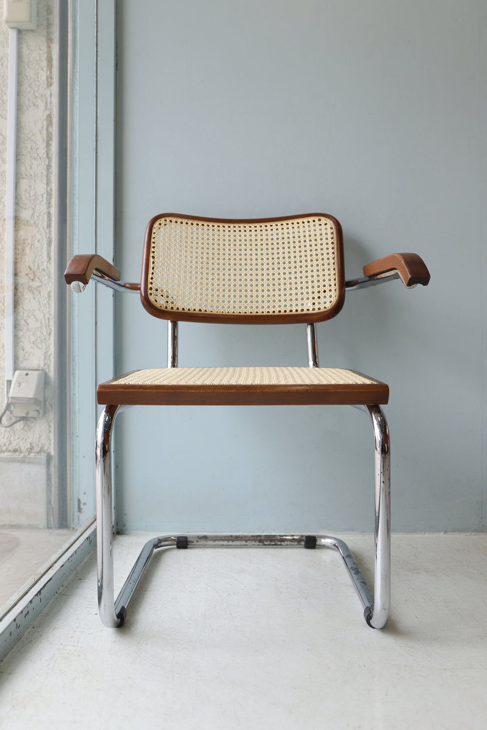 マルセル・ブロイヤー チェスカチェア アーム ヴィンテージ イタリア製/Marcel Breuer Cesca Chair B64 –  FURUICHI/古一