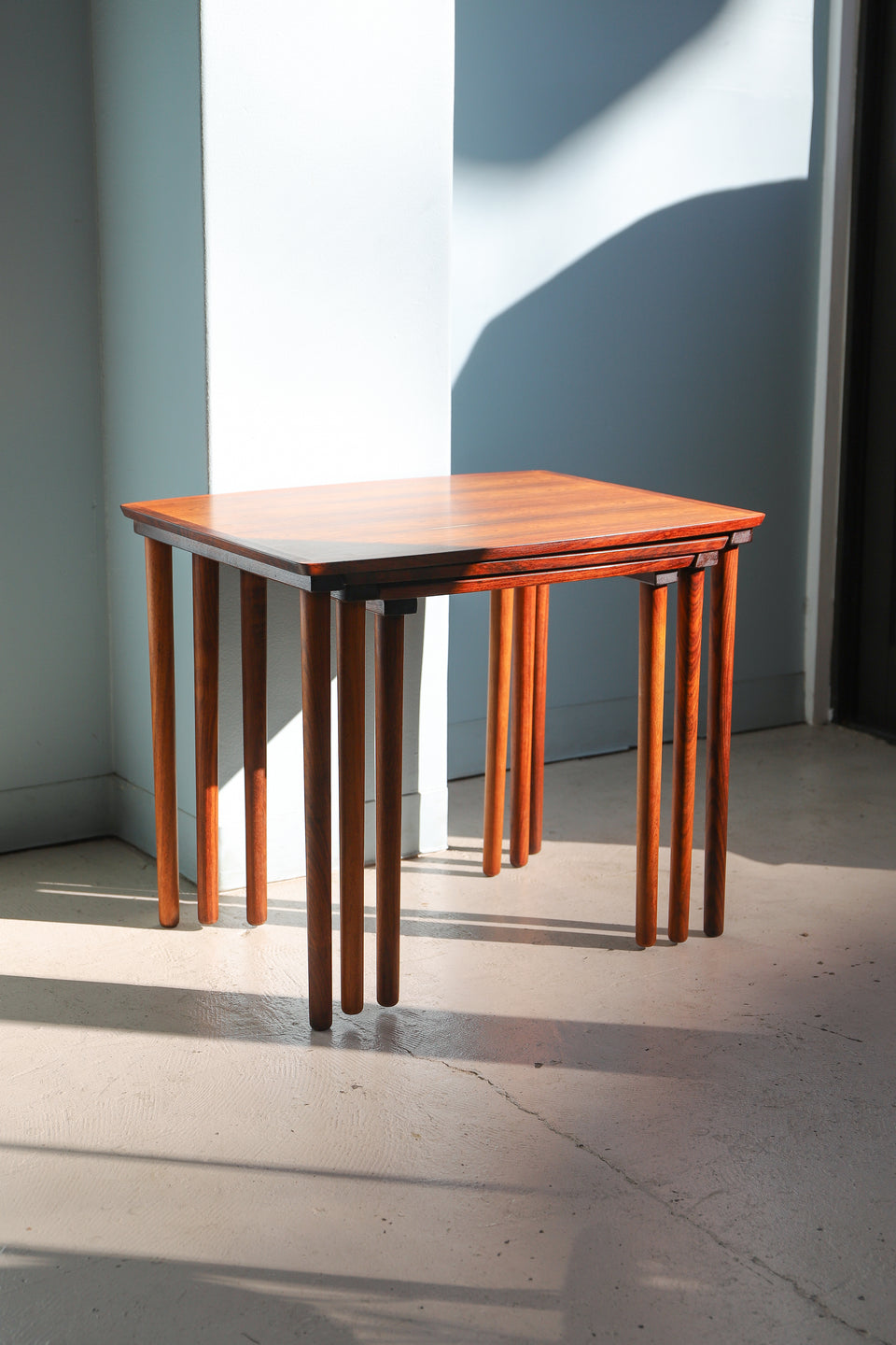 Rosewood Nesting Table Danish Vintage/デンマークヴィンテージ ネストテーブル ローズウッド サイドテーブル 北欧家具