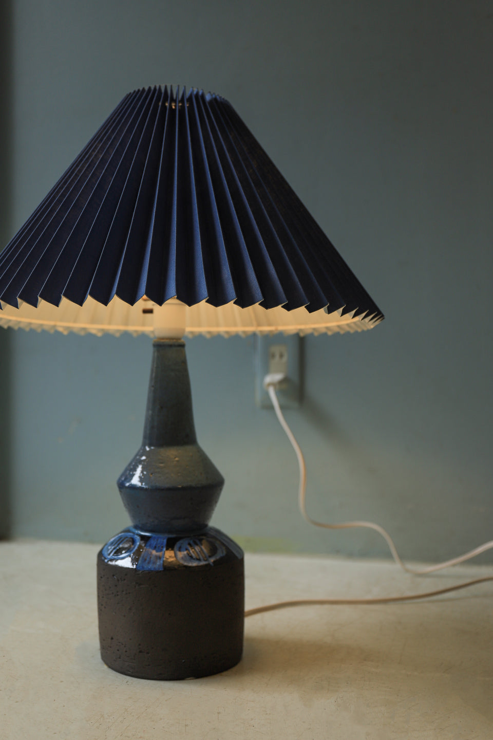 Danish Vintage Sejer Keramik Table Lamp/デンマークヴィンテージ  テーブルランプ 北欧インテリア