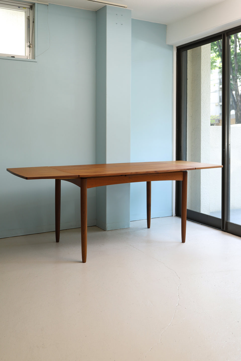 希少 DANISH Furniture design Table デンマーク 北欧家具 無垢材 レア