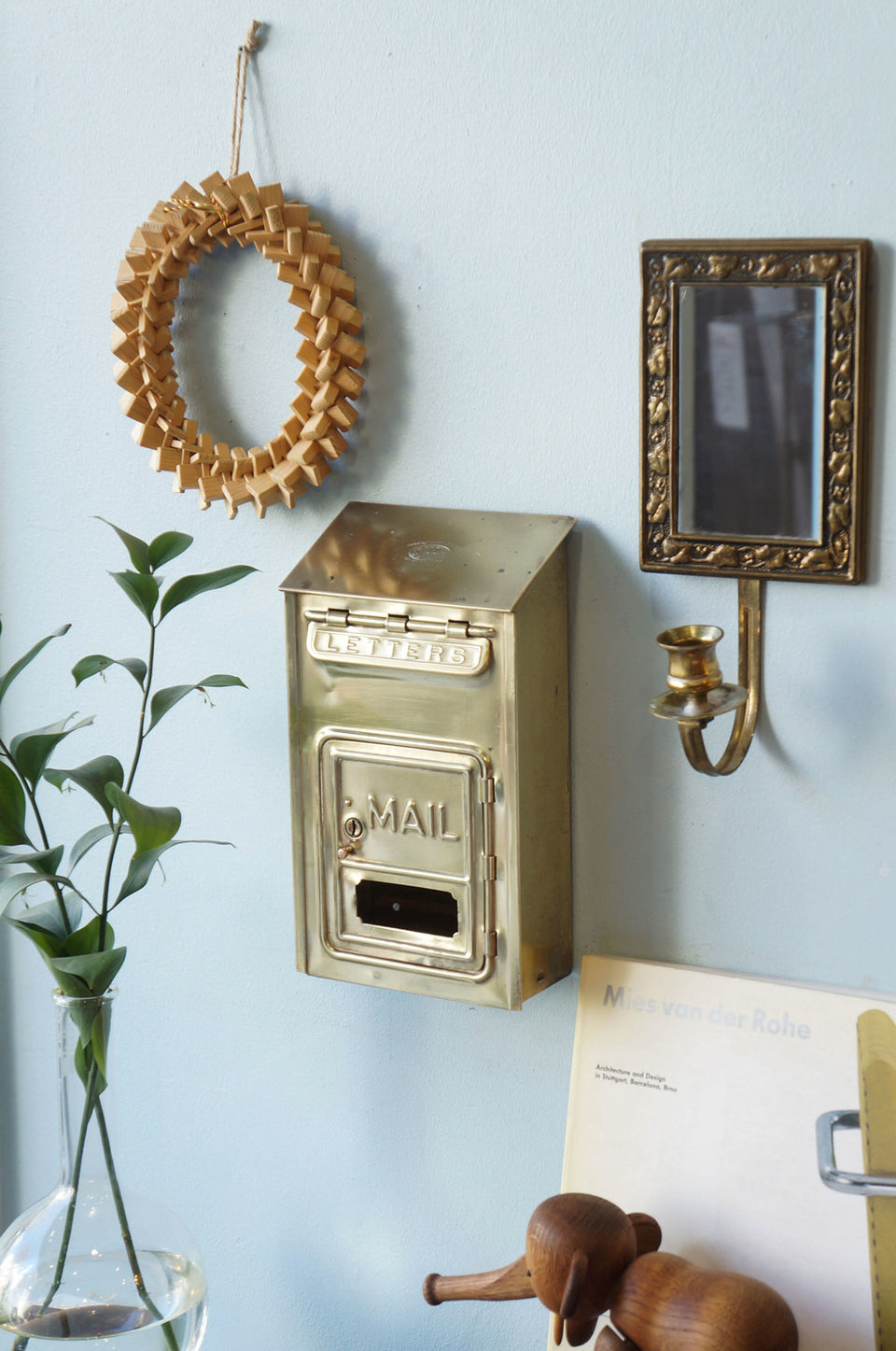 US Vintage Corbin Mail Box/アメリカヴィンテージ コービン メールボックス ポスト 郵便受け インダストリアル インテリア