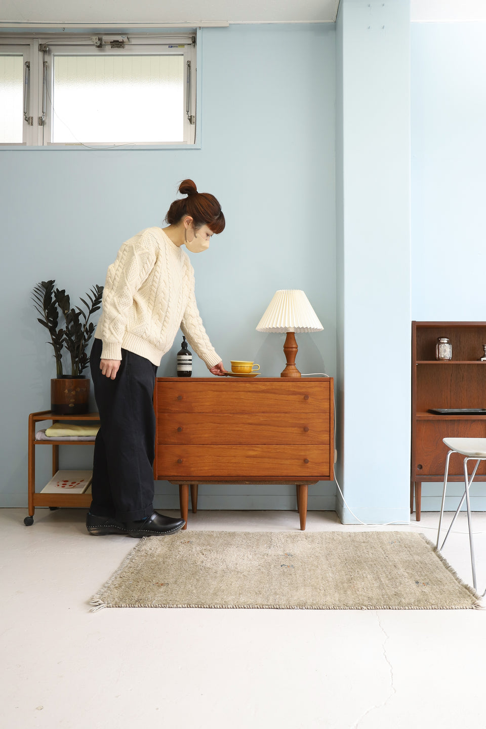 Teakwood Chest 3Drawers Danish Vintage/デンマークヴィンテージ 3段 チェスト チーク材 北欧家具