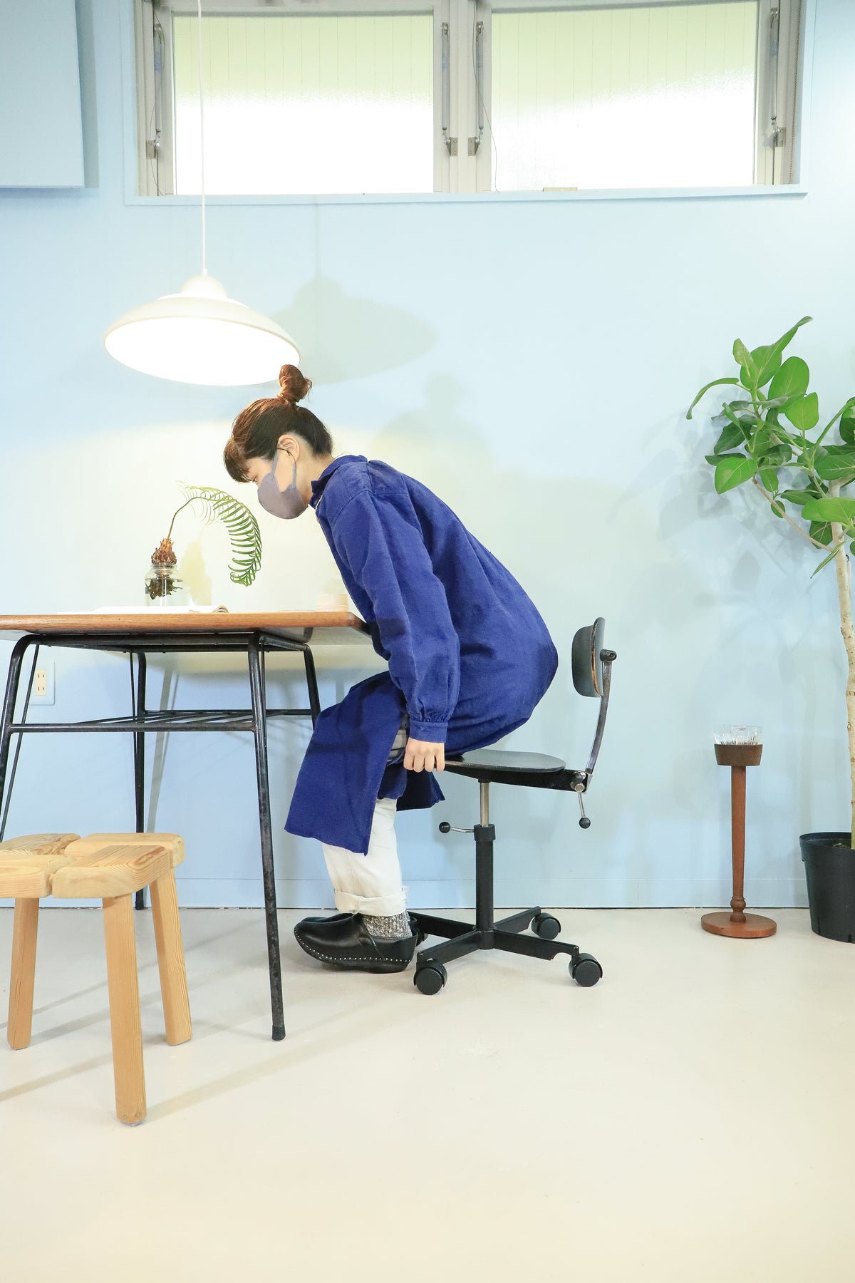 ケヴィチェア ミニ キャスターチェア デンマークヴィンテージ 北欧家具