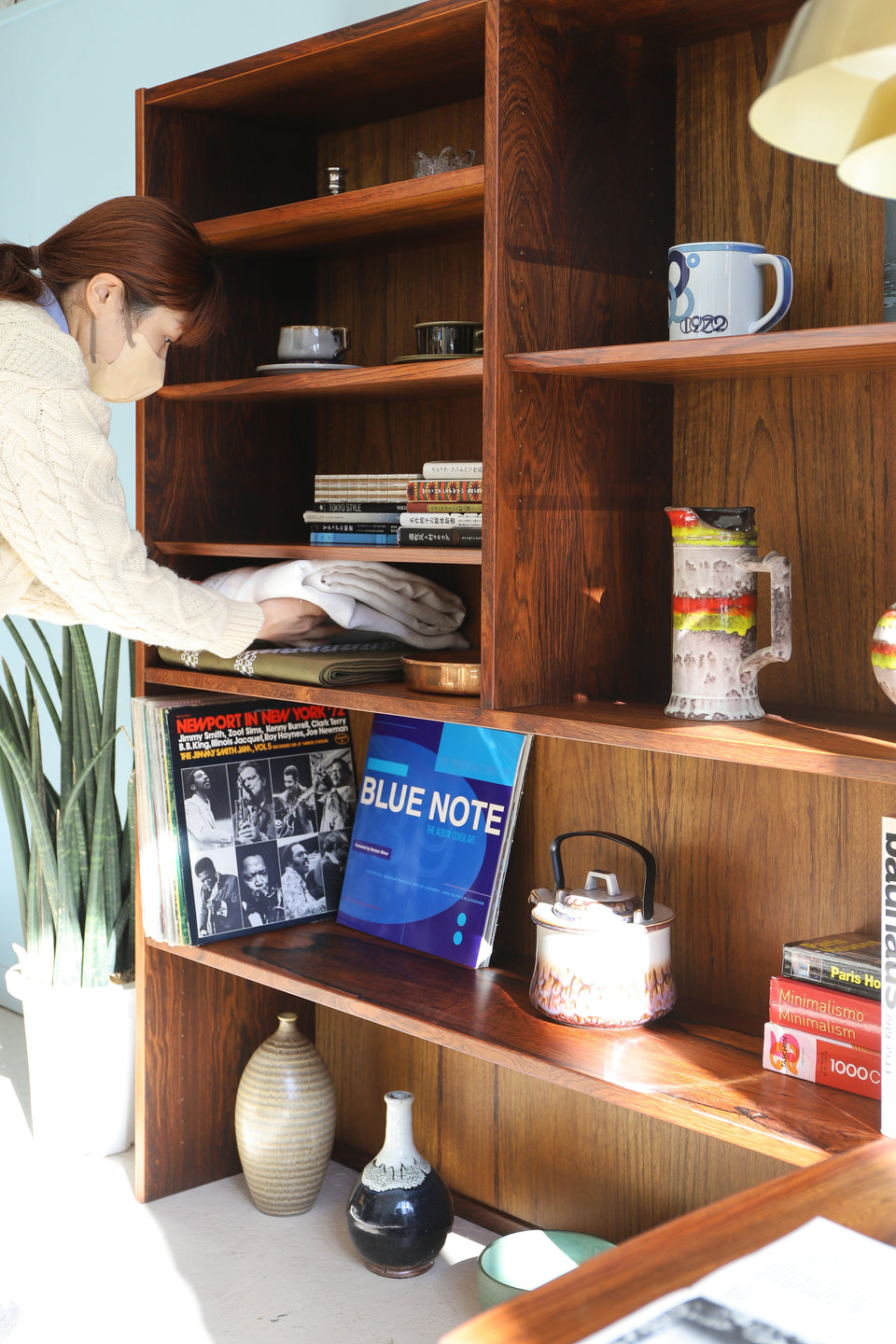 Danish Vintage Hundevad&Co. Rosewood Bookcase Shelf/デンマークヴィンテージ ブックケース シェルフ 本棚 ローズウッド 北欧インテリア