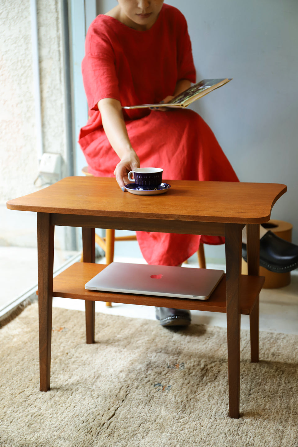 Swedish Vintage Teak Side Table/スウェーデンヴィンテージ サイドテーブル チーク材