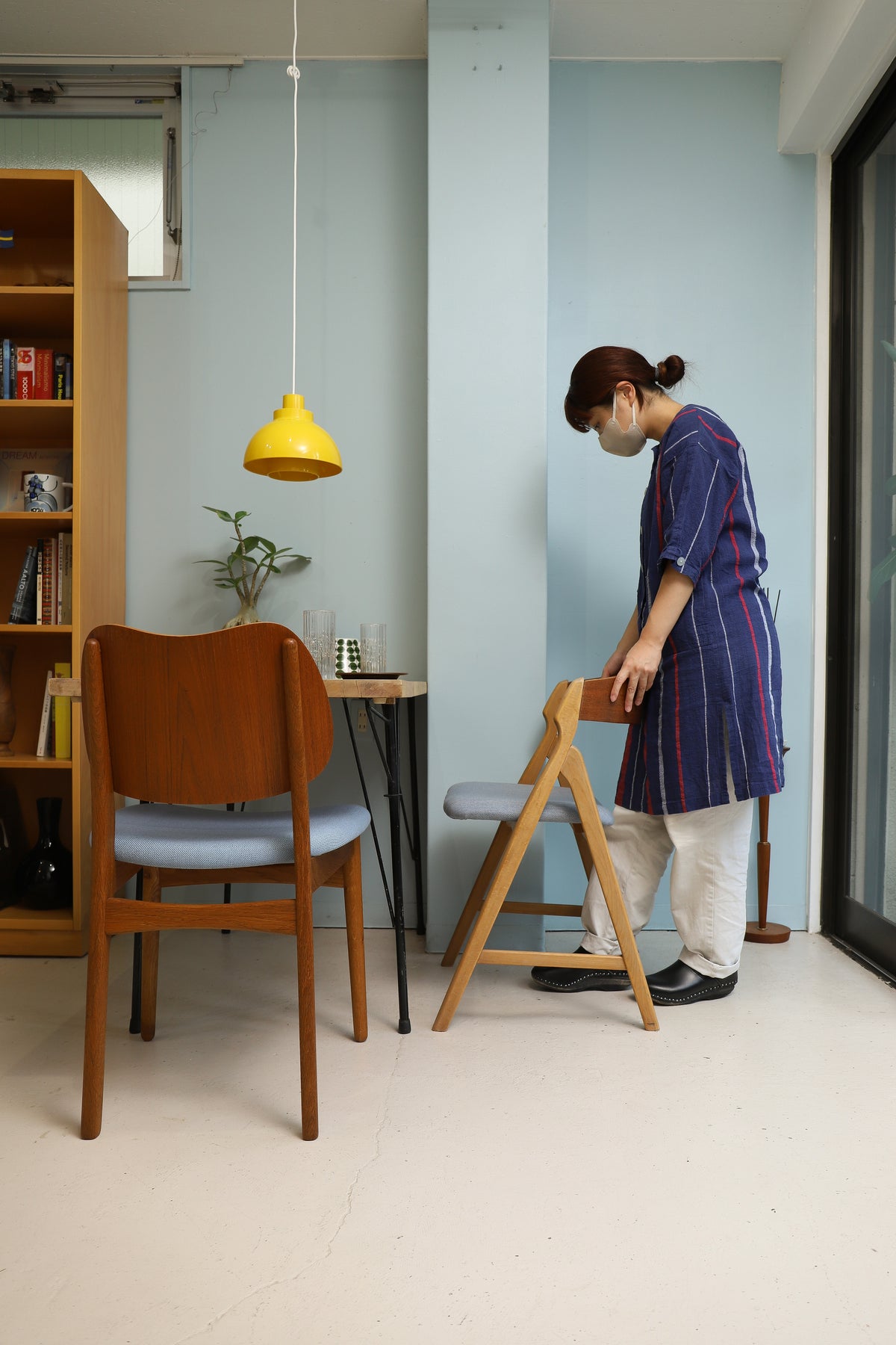 【！送料別！】 デンマーク Poul Hundevad ダイニングチェア Model 30 チーク 北欧 ヴィンテージ Vamdrup Stolefabrik 椅子 イス Kvadrat 77137 デンマーク Poul Hundevad ダイニングチェア Model 30 チーク 北欧