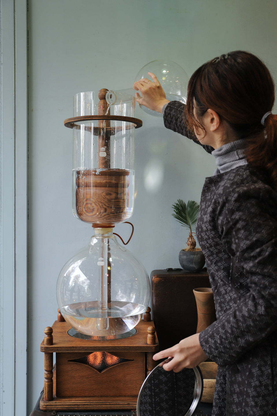 Union Coffee Commercial Siphon/ヴィンテージ コマーシャルサイフォン ユニオン コーヒー オブジェ ランプ 看板 レトロ