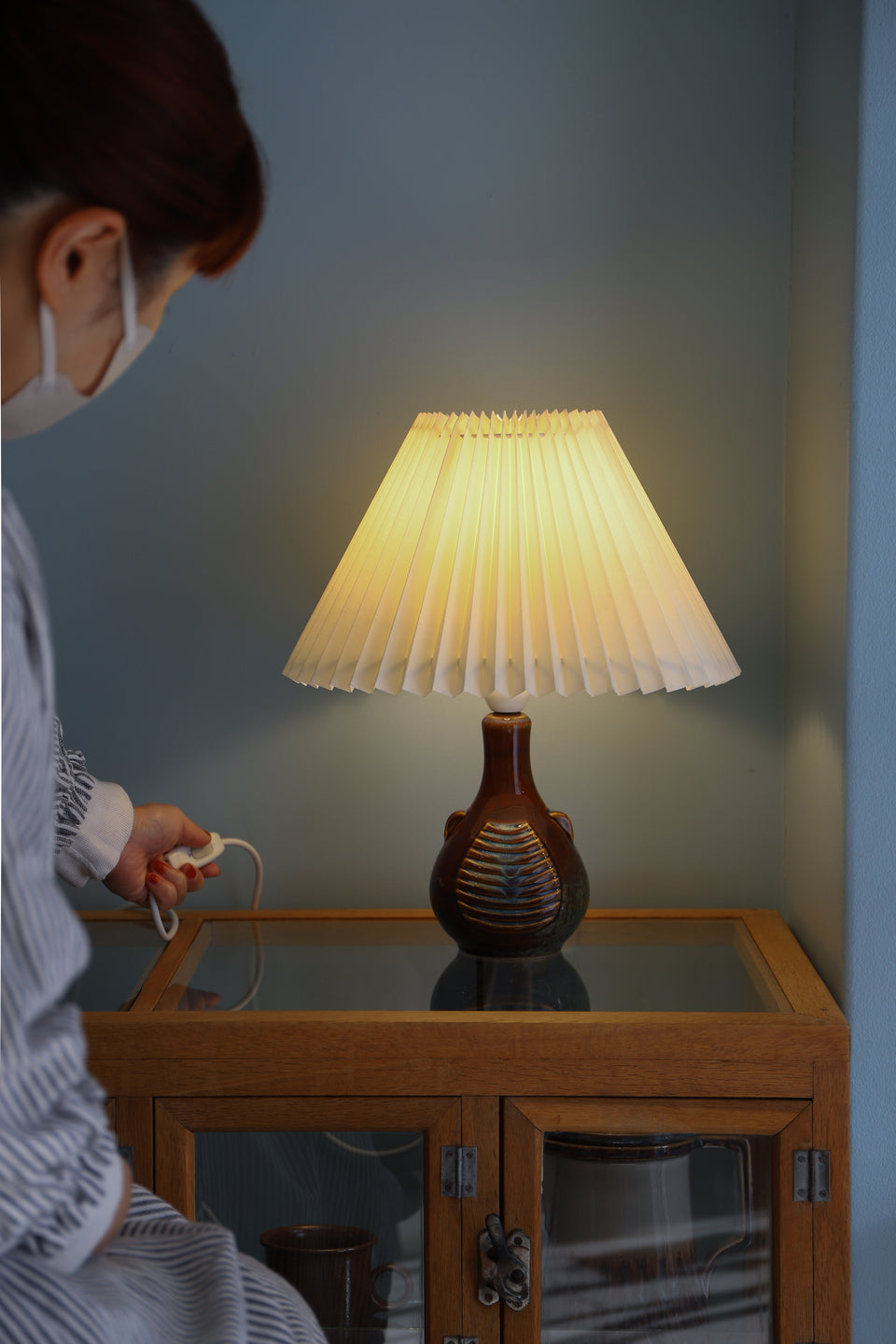 Danish Vintage Søholm Table Lamp Model 1027 Einar Johansen/スーホルム テーブルランプ デンマークヴィンテージ 間接照明 北欧インテリア