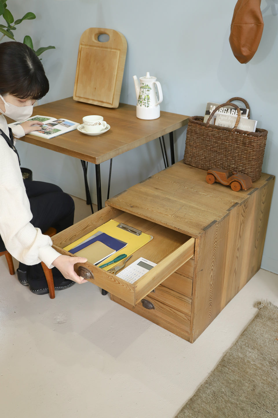 Japanese Vintage Drawer Cabinet Chest/ジャパンヴィンテージ 引き出し キャビネット チェスト 収納 古道具
