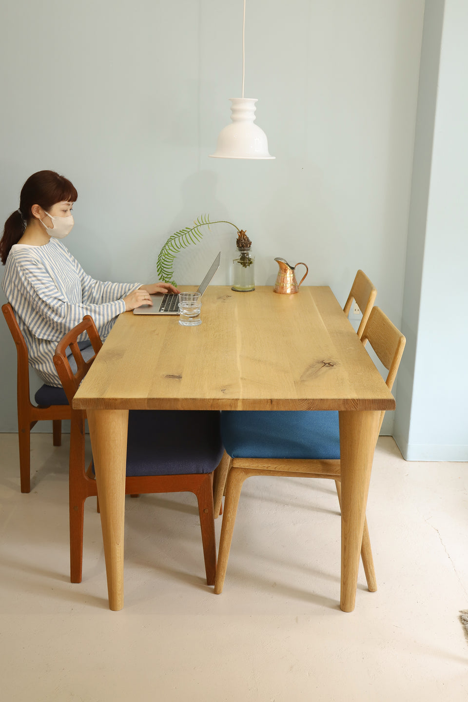 HIDA Dining Table Oak Wood/飛騨産業 ダイニングテーブル 森のことばシリーズ ナラ材 キツツキ