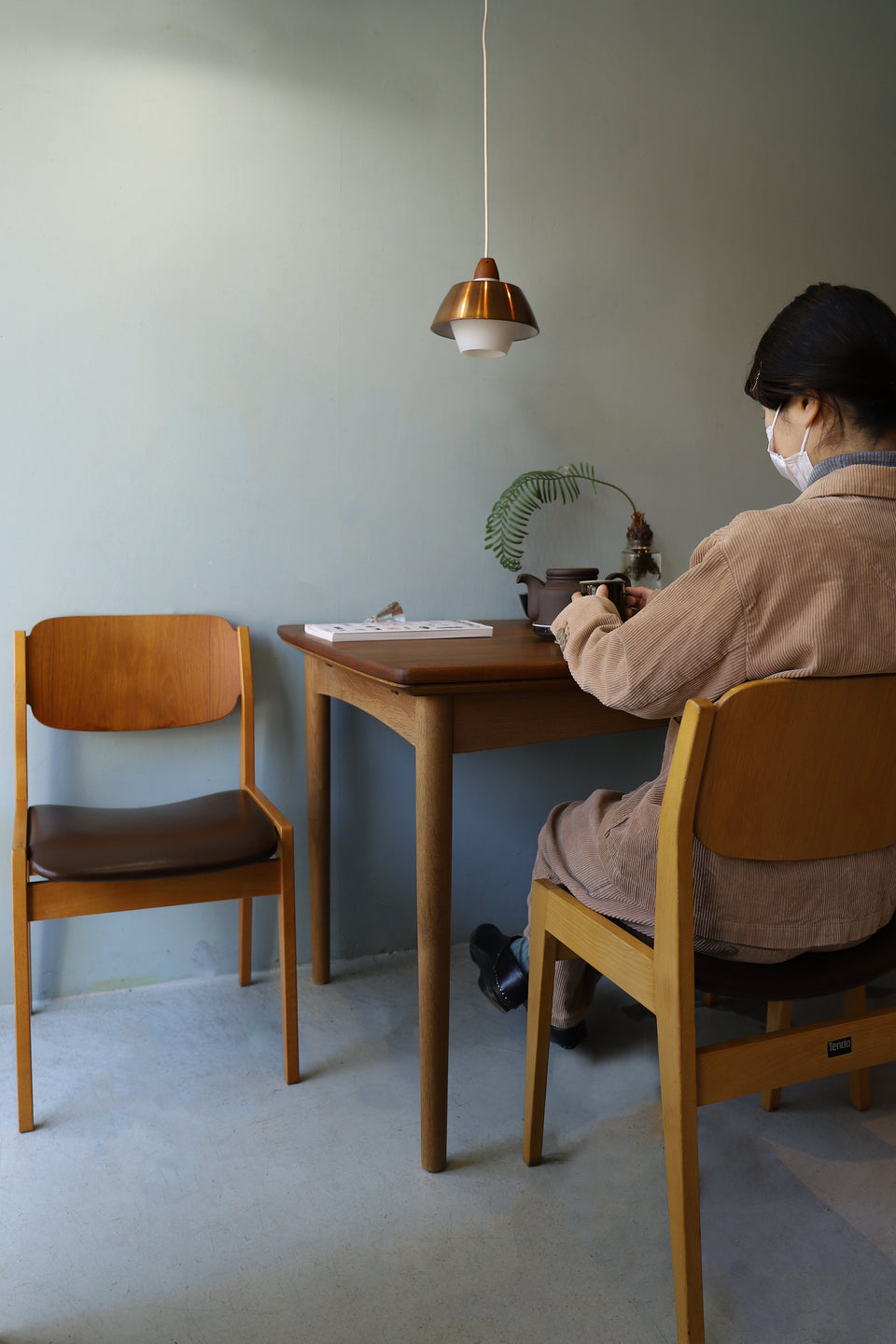 Tendo Book Chair Japanese Modern/天童木工 ブックチェア ダイニングチェア 椅子 水之江忠臣 ジャパニーズモダン