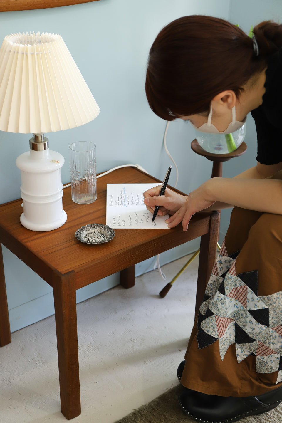 Danish Vintage Teakwood Small Side Table/デンマークヴィンテージ スモールサイドテーブル チーク材 北欧家具