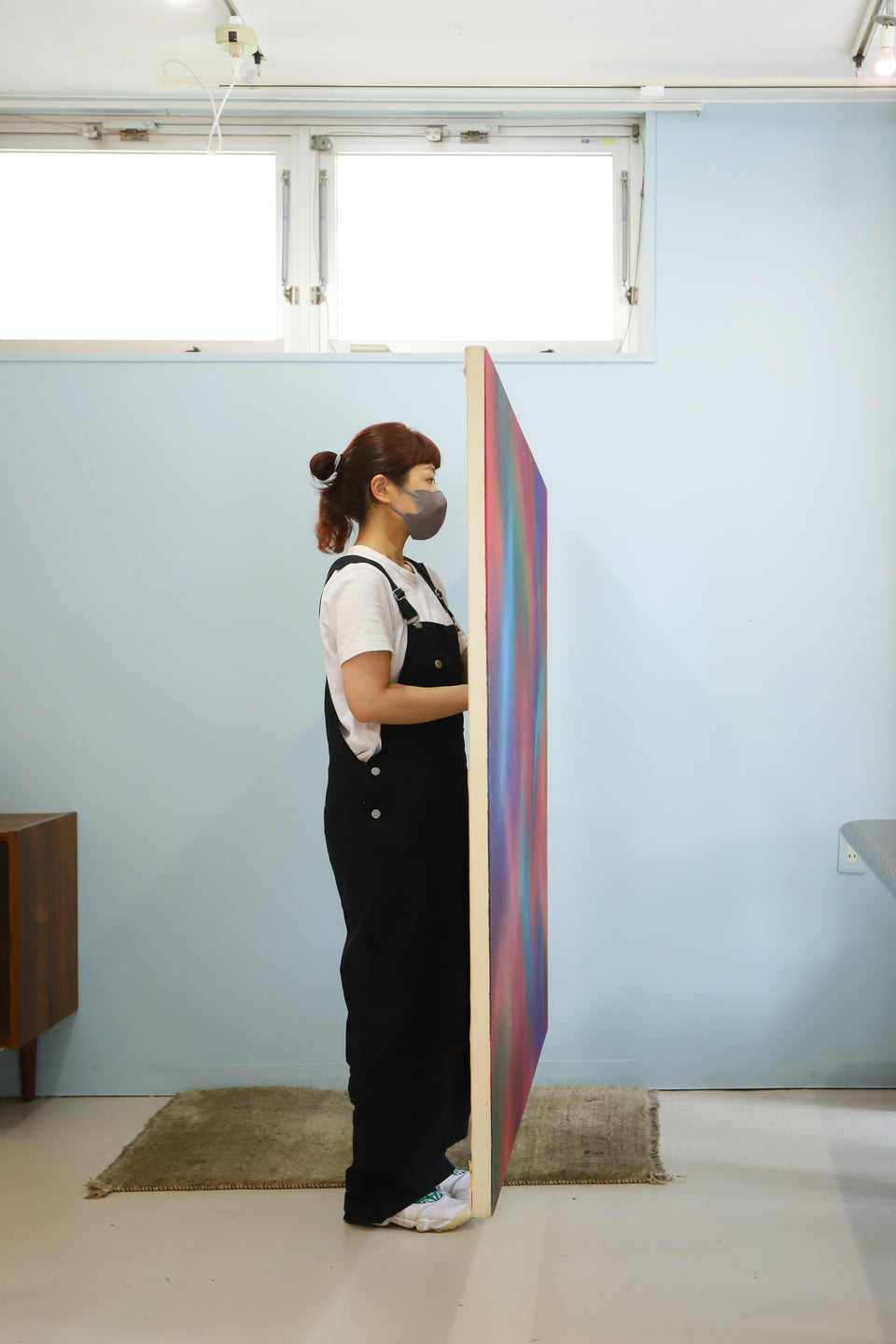 Negishi Yoshiro 93-5-18 Color Field Painting/根岸芳郎 絵画 アクリル キャンバス カラーフィールドペインティング