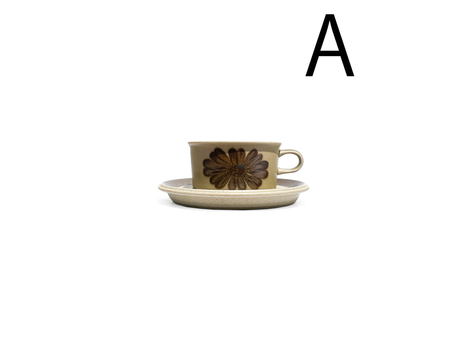 ARABIA Tunturi Tea Cup and Saucer Plate/アラビア トゥントゥリ ティーカップ&ソーサー プレート 北欧食器