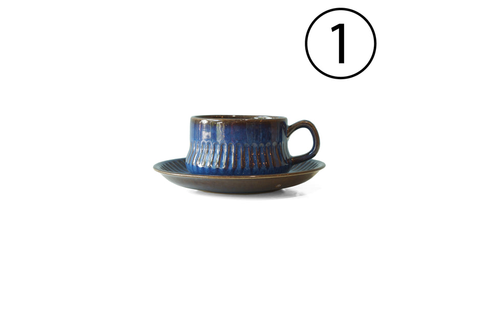 Gefle Kosmos Tea Cup and Saucer /ゲフレ コスモス ティーカップ&ソーサー