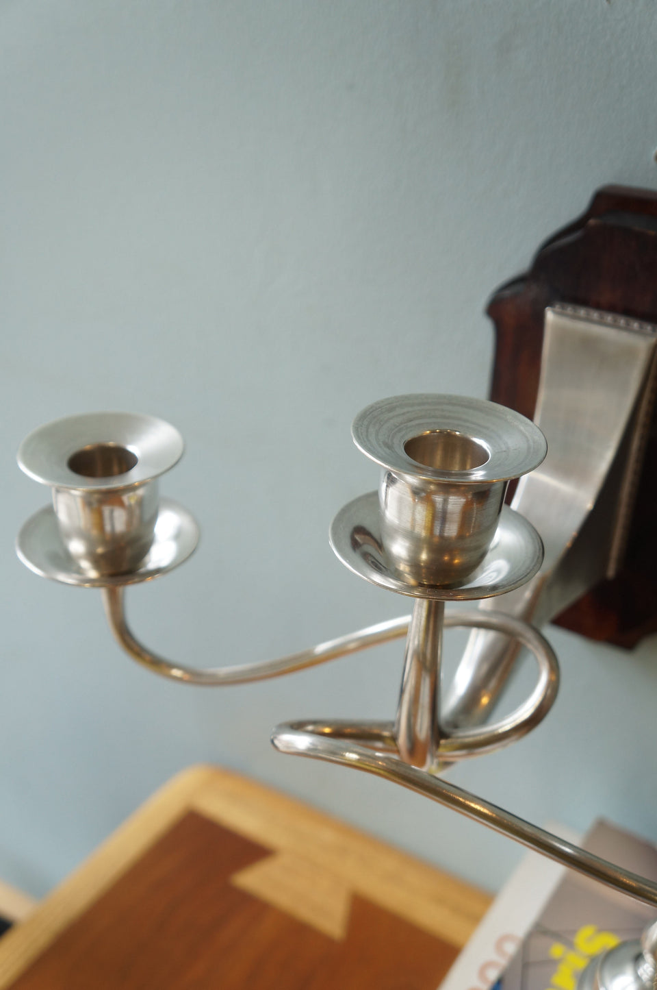 Vintage Silver Candle Interiors/ヴィンテージ キャンドルインテリア シルバー