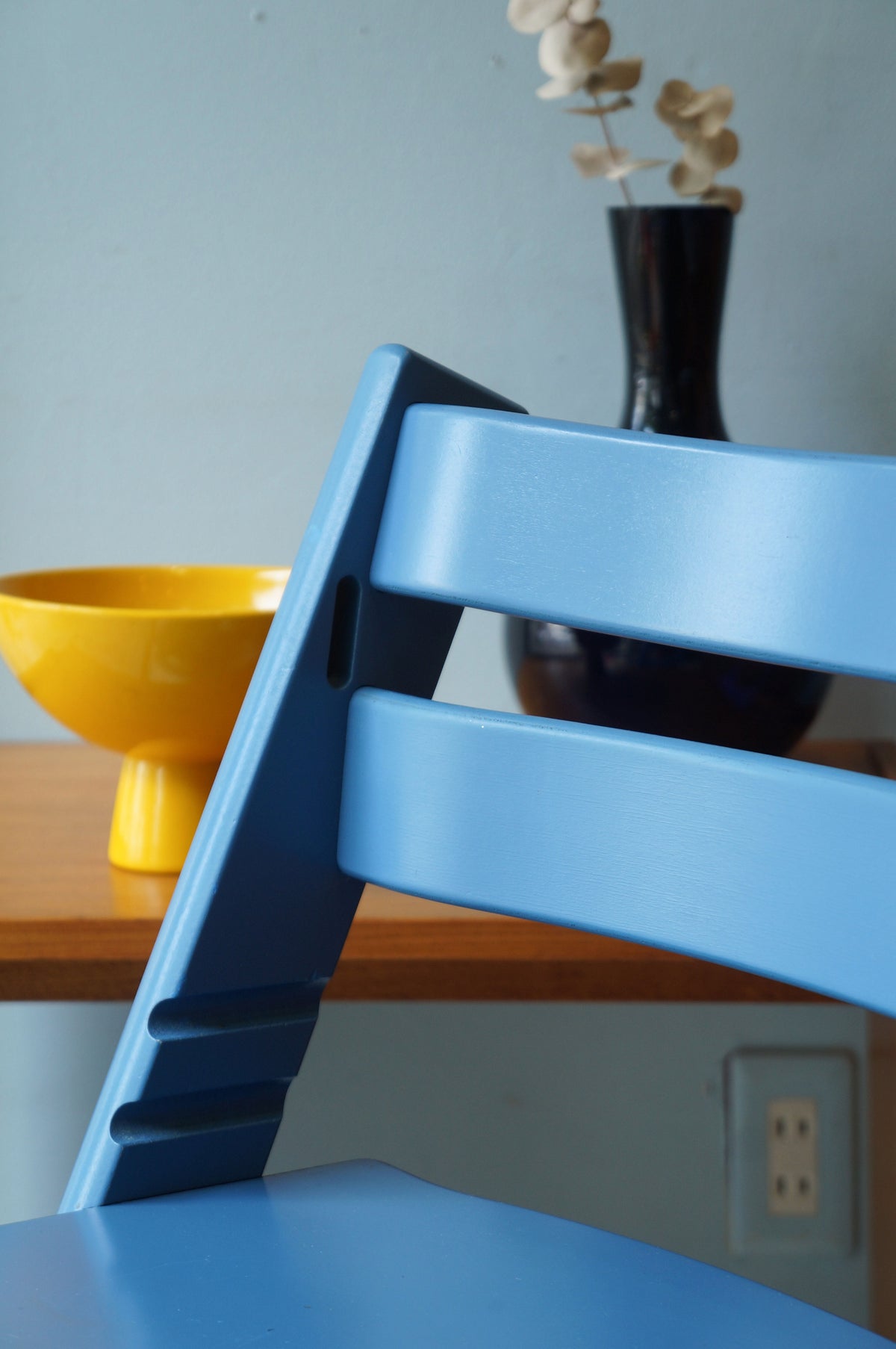【美品】STOKKE TRIPP TRAPP ターコイズブルー S/N4〜 Stokke Tripp Trapp High Chair, Fjord Blue | MacroBaby