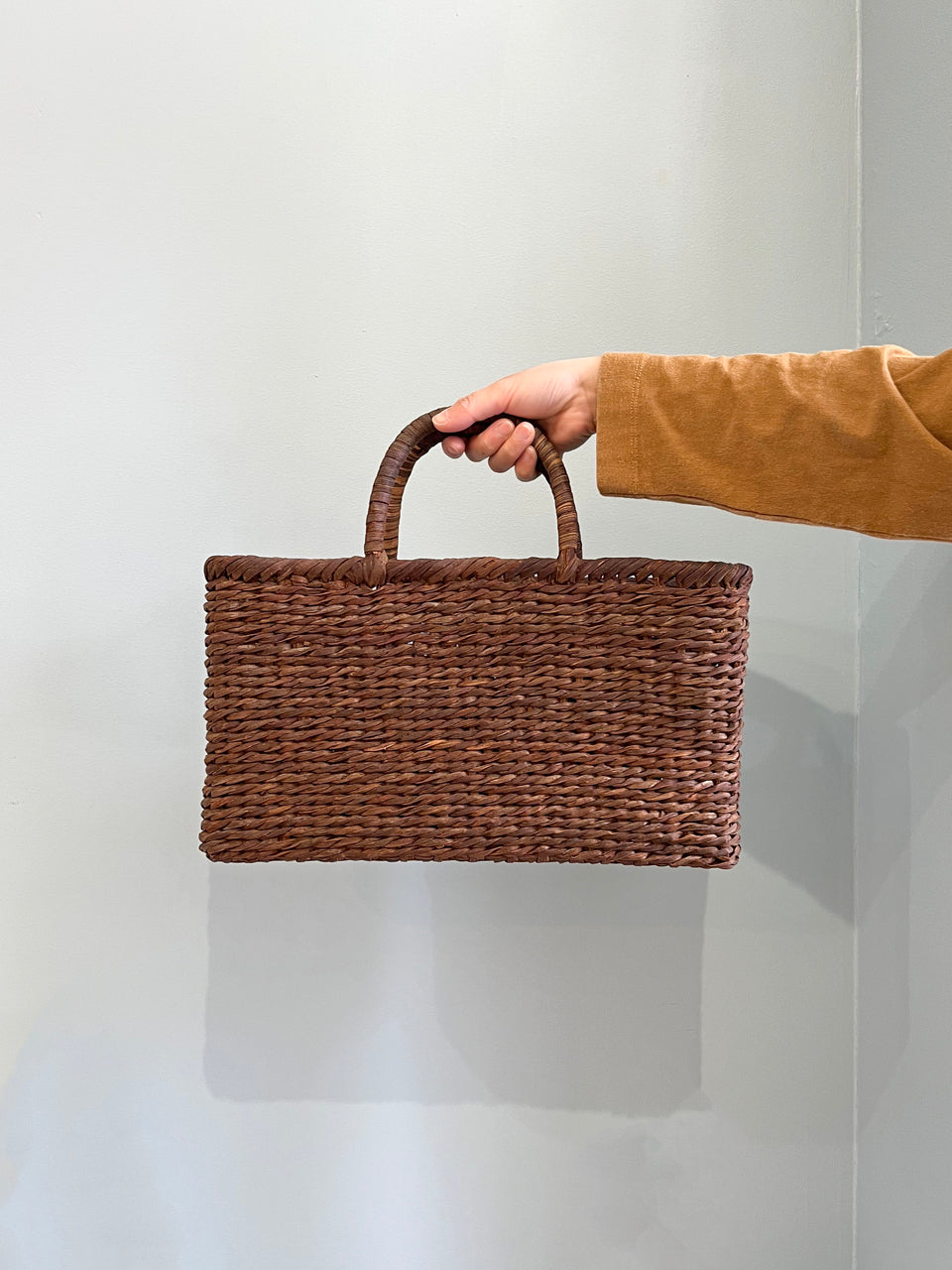 Japanese Vintage Basket Bags/ヴィンテージ カゴバッグ インテリア雑貨 シャビーシック 古道具