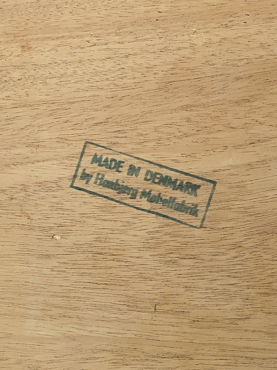 Hanbjerg Møbelfabrik Single Pedestal Desk Danish Vintage/デンマークヴィンテージ 片袖デスク 机 チーク材 北欧家具