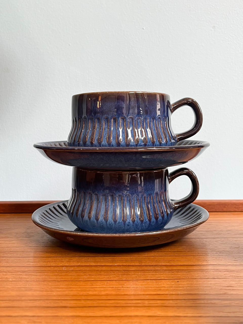 Gefle Kosmos Tea Cup and Saucer Swedish Vintage/ゲフレ コスモス ティーカップ&ソーサー 北欧食器 スウェーデンヴィンテージ