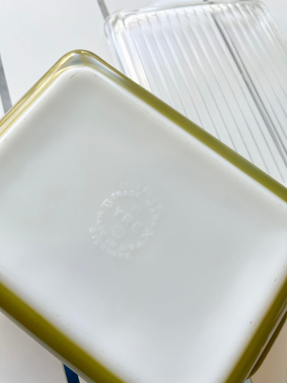 Old Pyrex Refrigerator Casserole/オールドパイレックス レフリジレーター キャセロール レトロ 食器