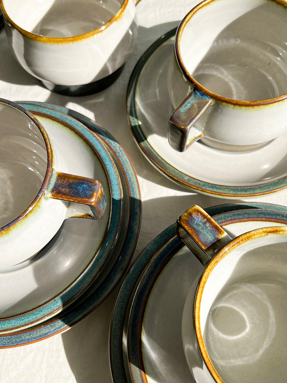 Bing & Grondahl Tema Teacup and Saucer Plate/ビングオーグレンダール ティーマ ティーカップ&ソーサー プレート 北欧食器 デンマークヴィンテージ