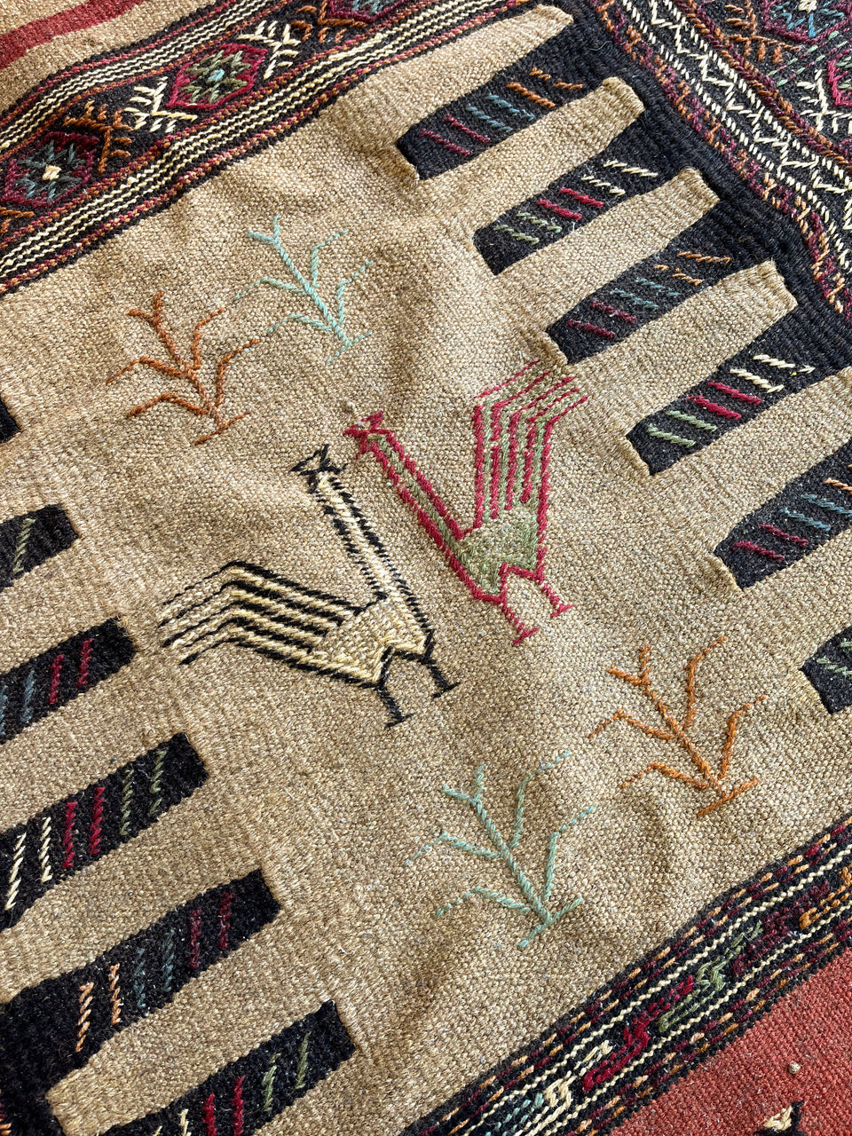Kilim Rug Persian Carpet/キリム ペルシャ絨毯 ラグ カーペット