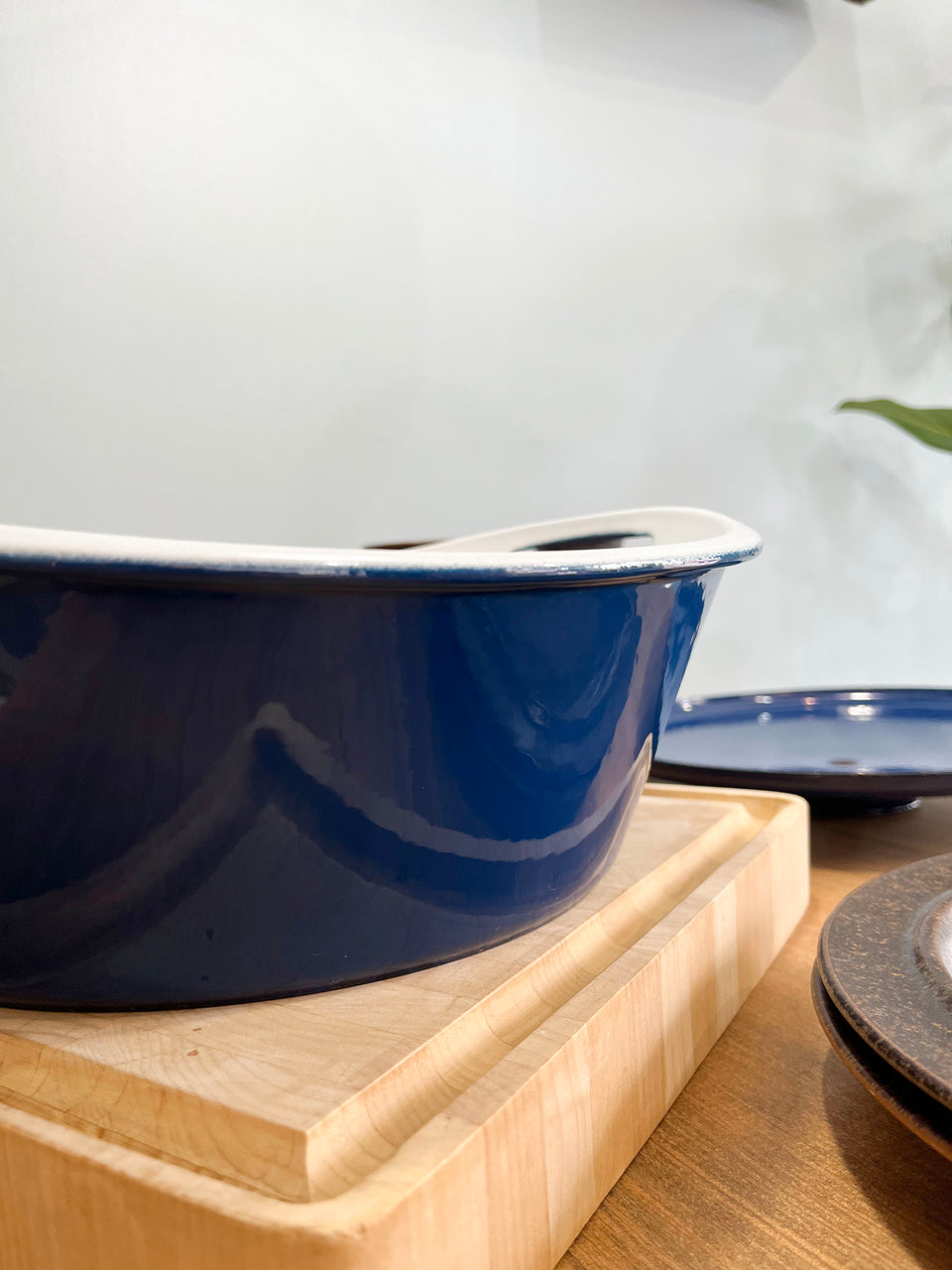 NACCO Enamel Cast Iron Casserole Made in Denmark/デンマークヴィンテージ ホーロー鍋 キャセロール 北欧デザイン