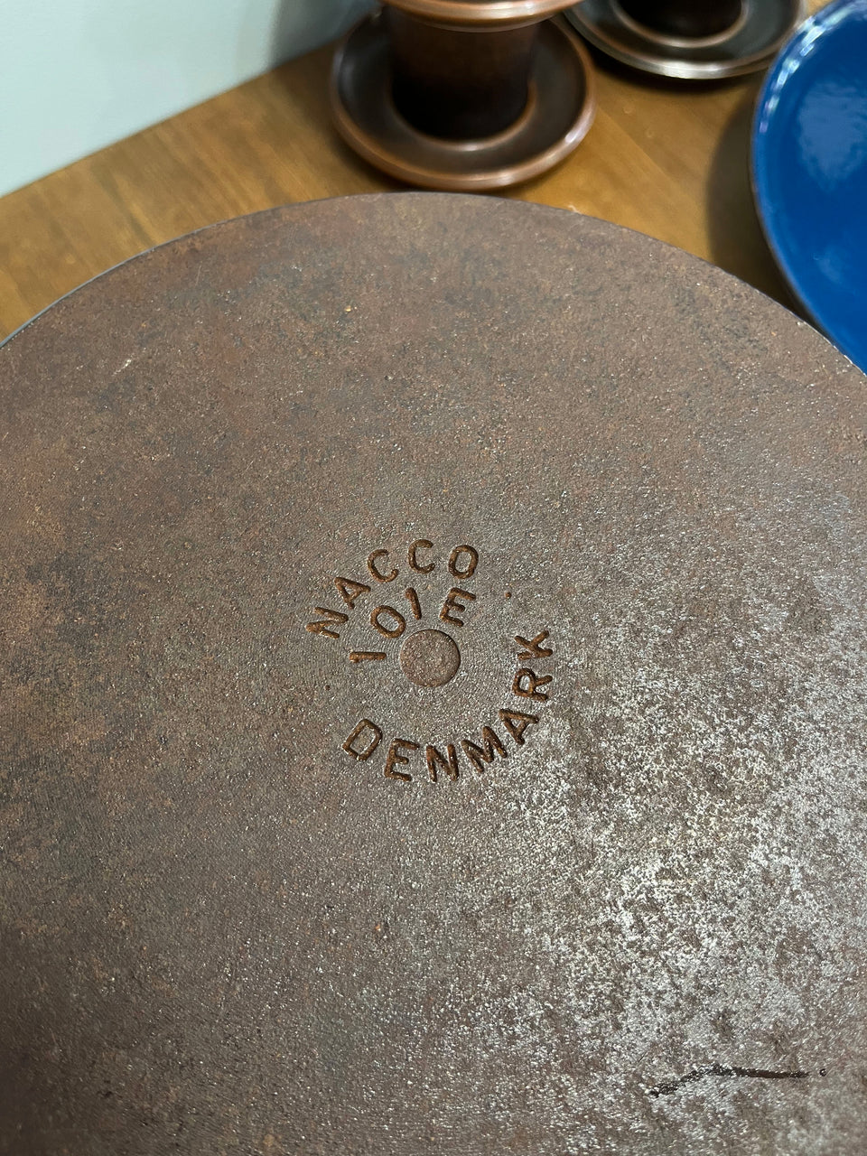 NACCO Enamel Cast Iron Casserole Made in Denmark/デンマークヴィンテージ ホーロー鍋 キャセロール 北欧デザイン