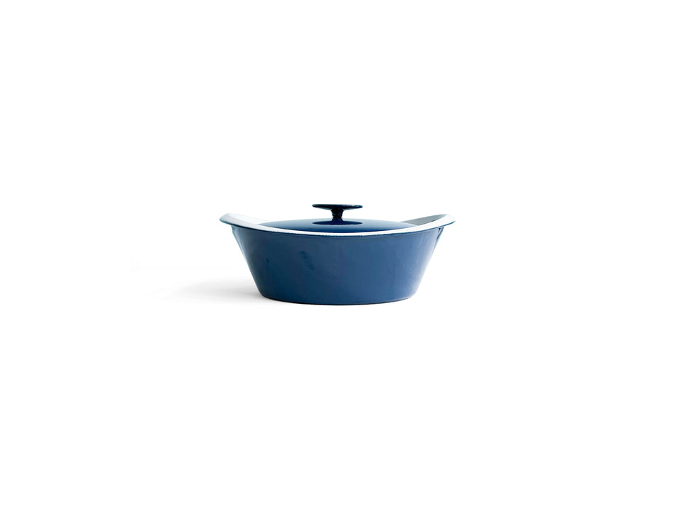 NACCO Enamel Cast Iron Casserole Made in Denmark/デンマークヴィンテージ ホーロー鍋 キャセロール 北欧デザイン