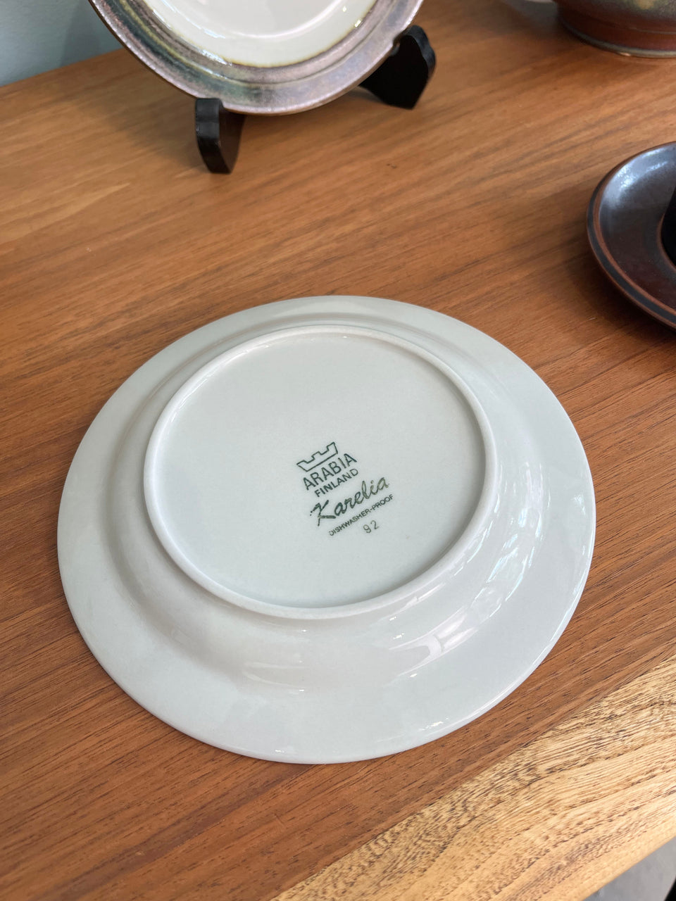 ARABIA Karelia Plate 17cm Finnish Vintage/アラビア カレリア プレート 小皿 北欧ヴィンテージ食器