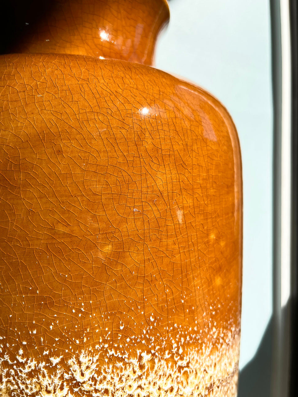W.Germany BAY Keramik Fat Lava Vase/西ドイツヴィンテージ ファットラヴァ フラワーベース 花瓶