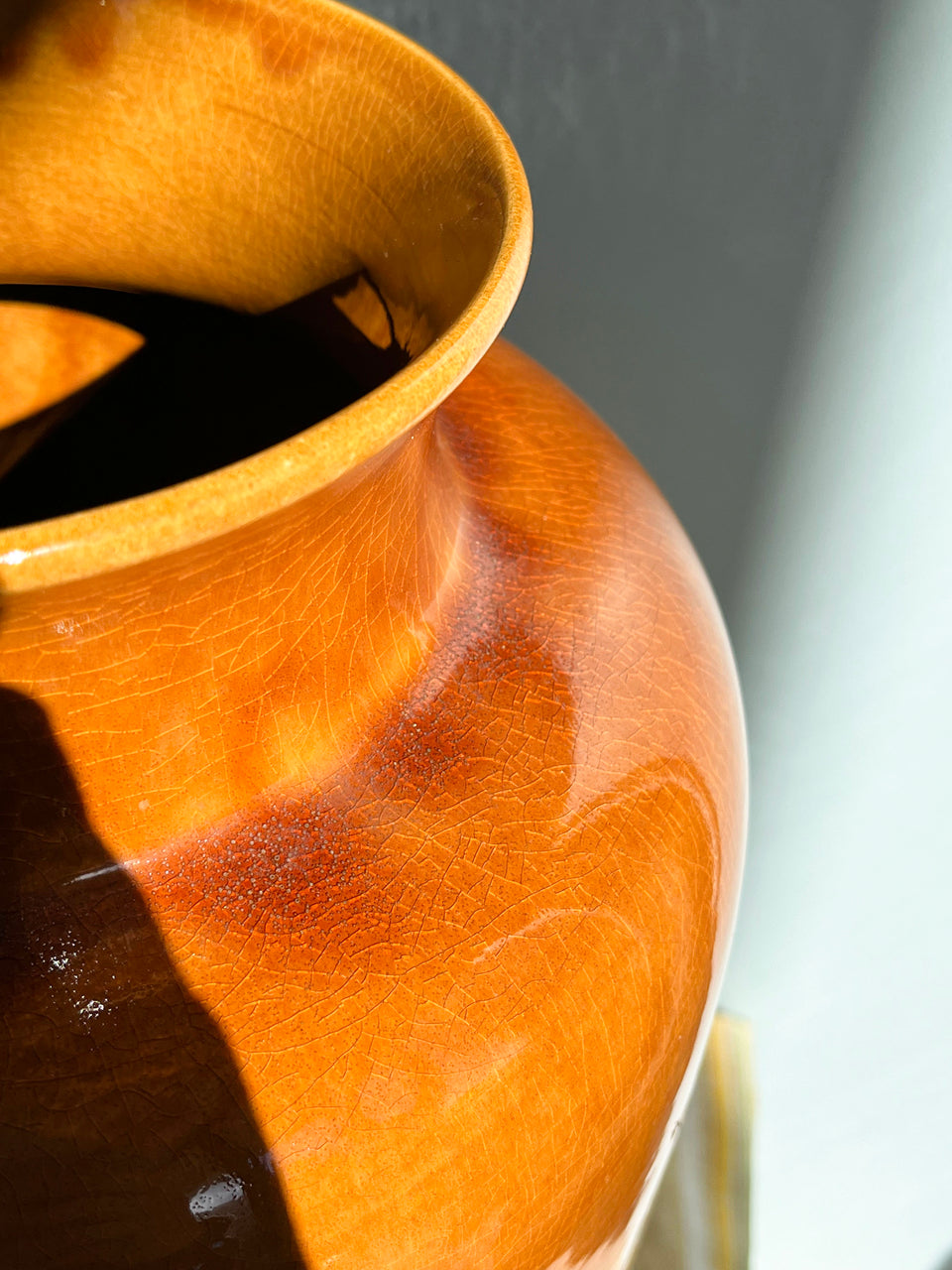 W.Germany BAY Keramik Fat Lava Vase/西ドイツヴィンテージ ファットラヴァ フラワーベース 花瓶