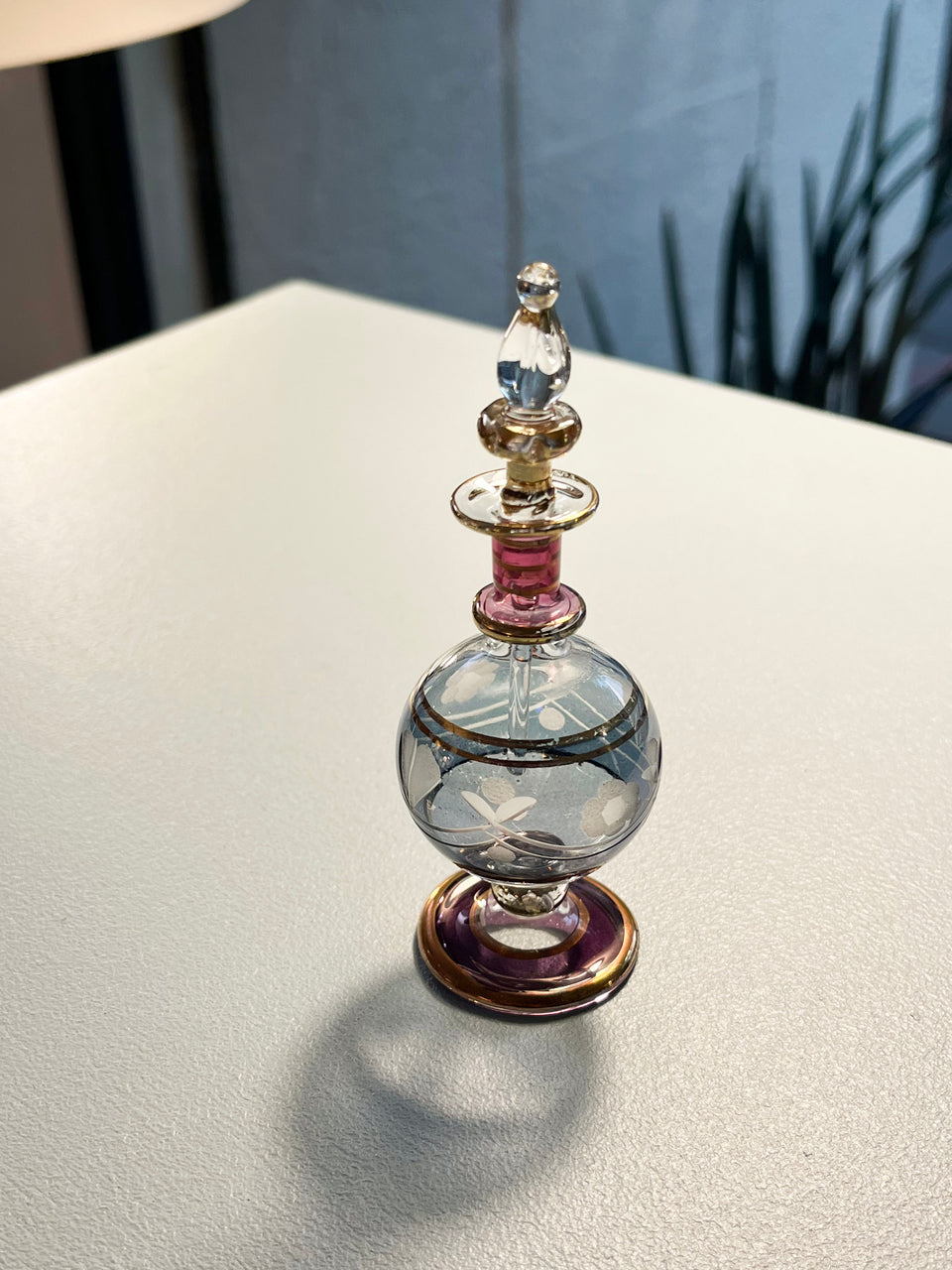 Egyptian Glass Perfume Bottle/エジプトガラス 香水瓶 パフュームボトル インテリア