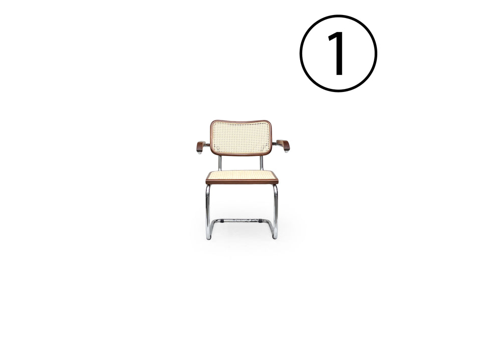 ①Marcel Breuer Cesca Chair B64