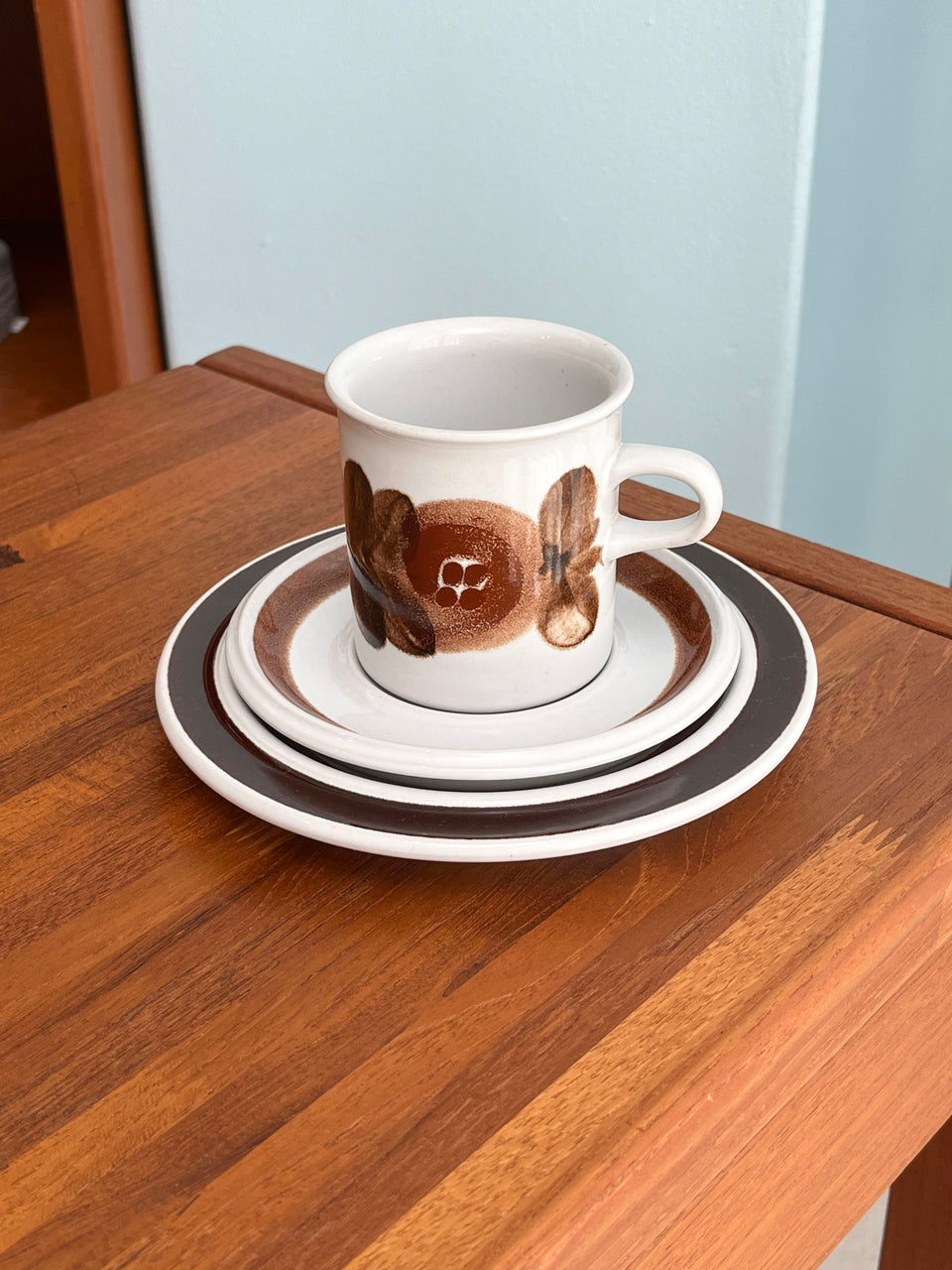 ARABIA Rosmarin Coffee Cup and Saucer Plate/アラビア ロスマリン コーヒーカップ プレート ウラ・プロコッペ 北欧食器