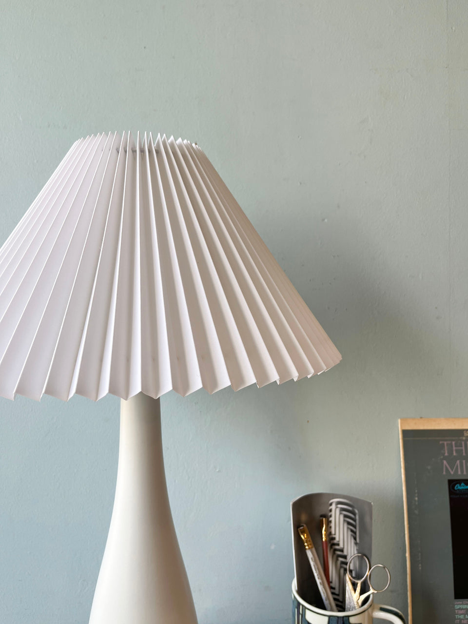 Vintage Pottery Vase Lamp Scandinavian Style/ヴィンテージ 陶器ランプ 北欧スタイル レトロ 照明