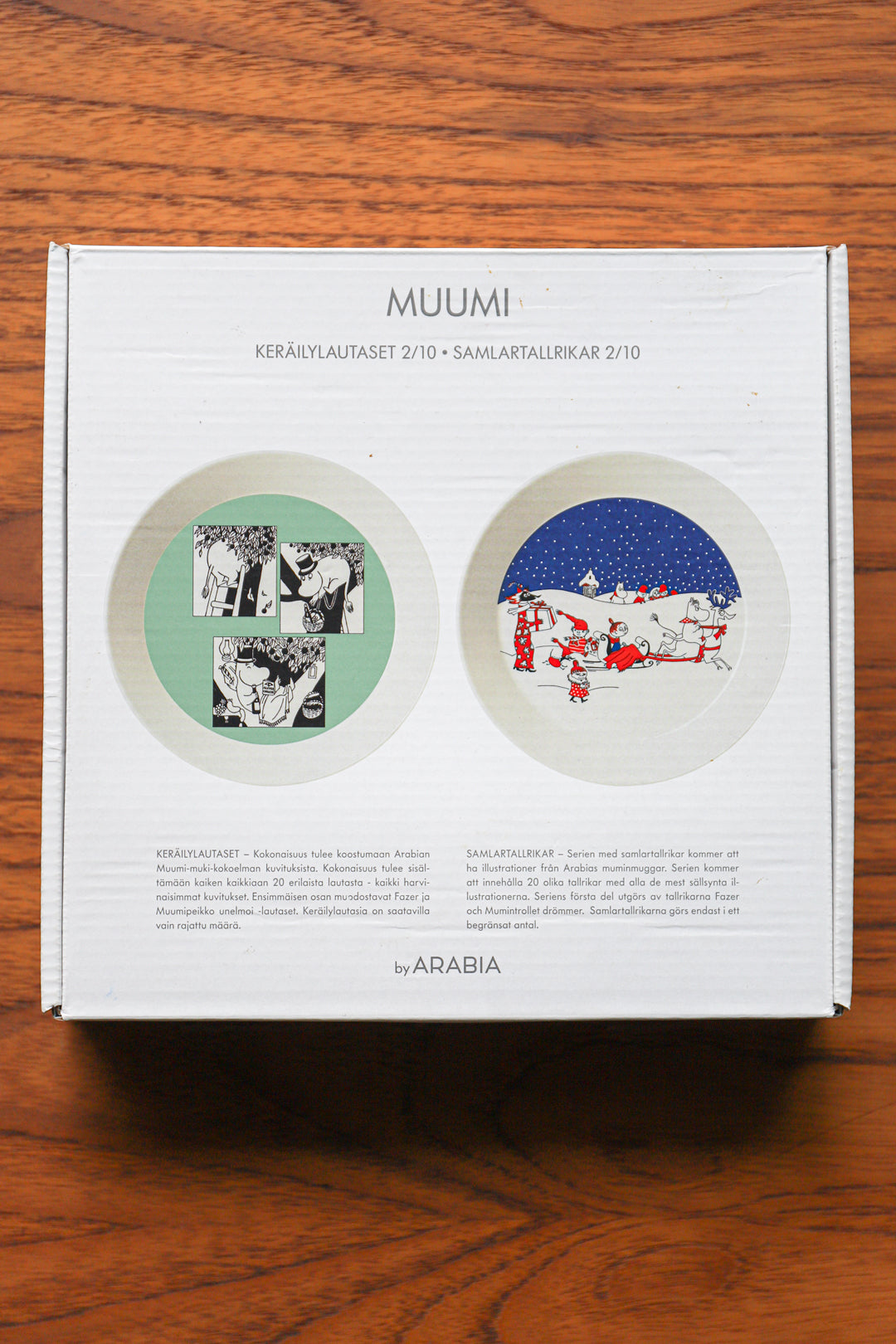 ARABIA Moomin Collection Plate Set 2015 /アラビア ムーミン